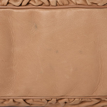 Gucci Calfskin Large Jockey Hobo Tan 14 of 19