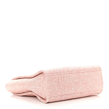 Chanel Lurex Boucle Mini Deauville Tote Pink 4 of 11