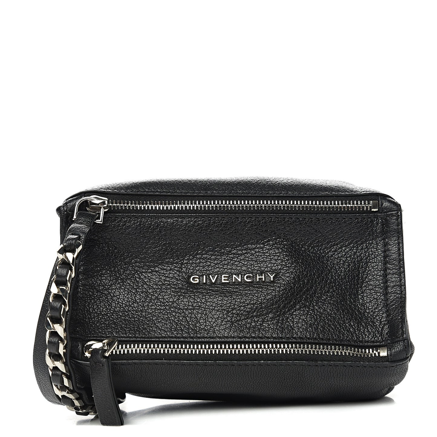 Sugar Goatskin Pandora Wristlet Black