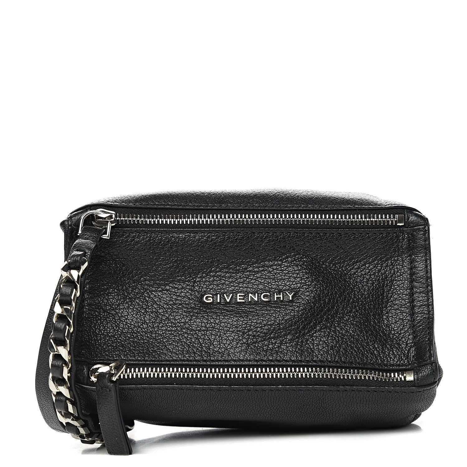 Givenchy Sugar Goatskin Pandora Wristlet Black 1 of 6