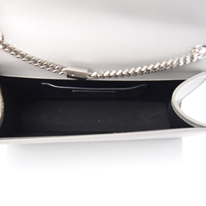 Saint Laurent Grain De Poudre Medium Classic Monogram Kate Satchel Souris 5 of 14