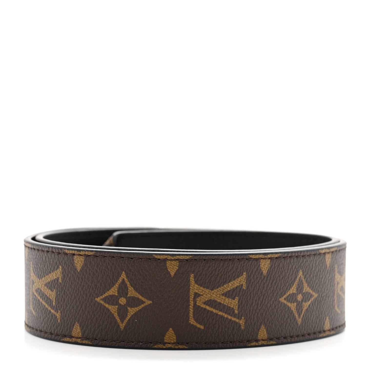 Louis Vuitton Monogram Bandouliere Shoulder Strap Black 2 of 4