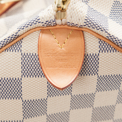 Louis Vuitton Damier Azur Speedy 35 6 of 7