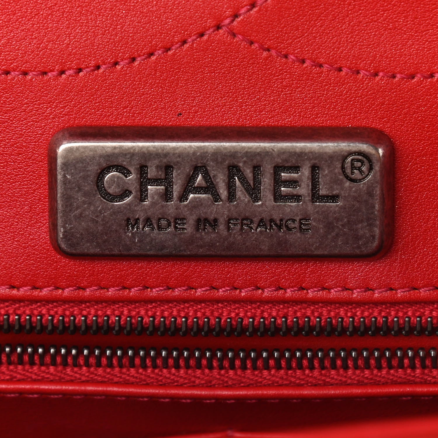 Chanel Crocodile 2.55 Reissue 227 Flap Red 6 of 12