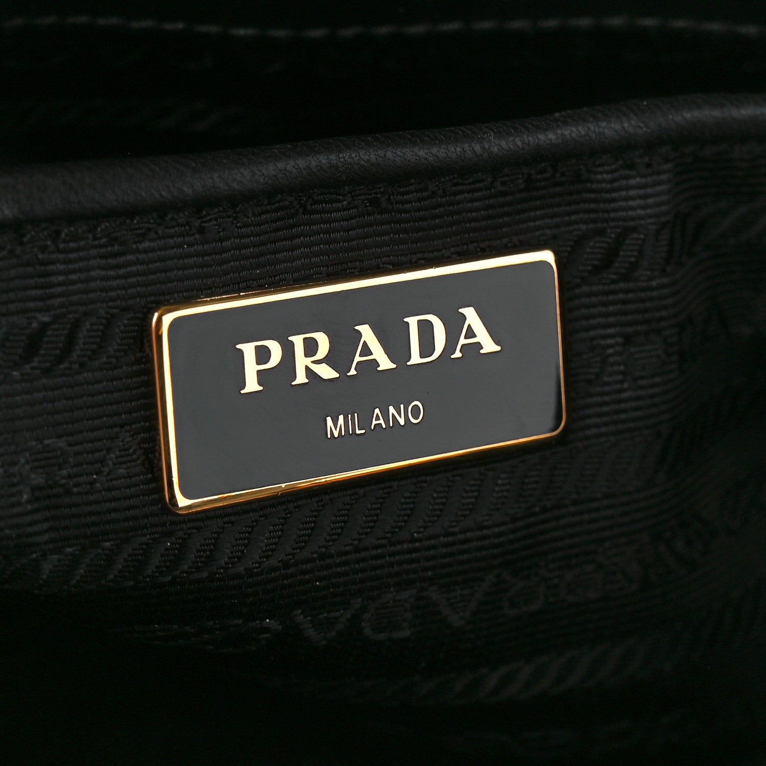 Prada Tessuto Nylon Gaufre Small Tote Black 6 of 11