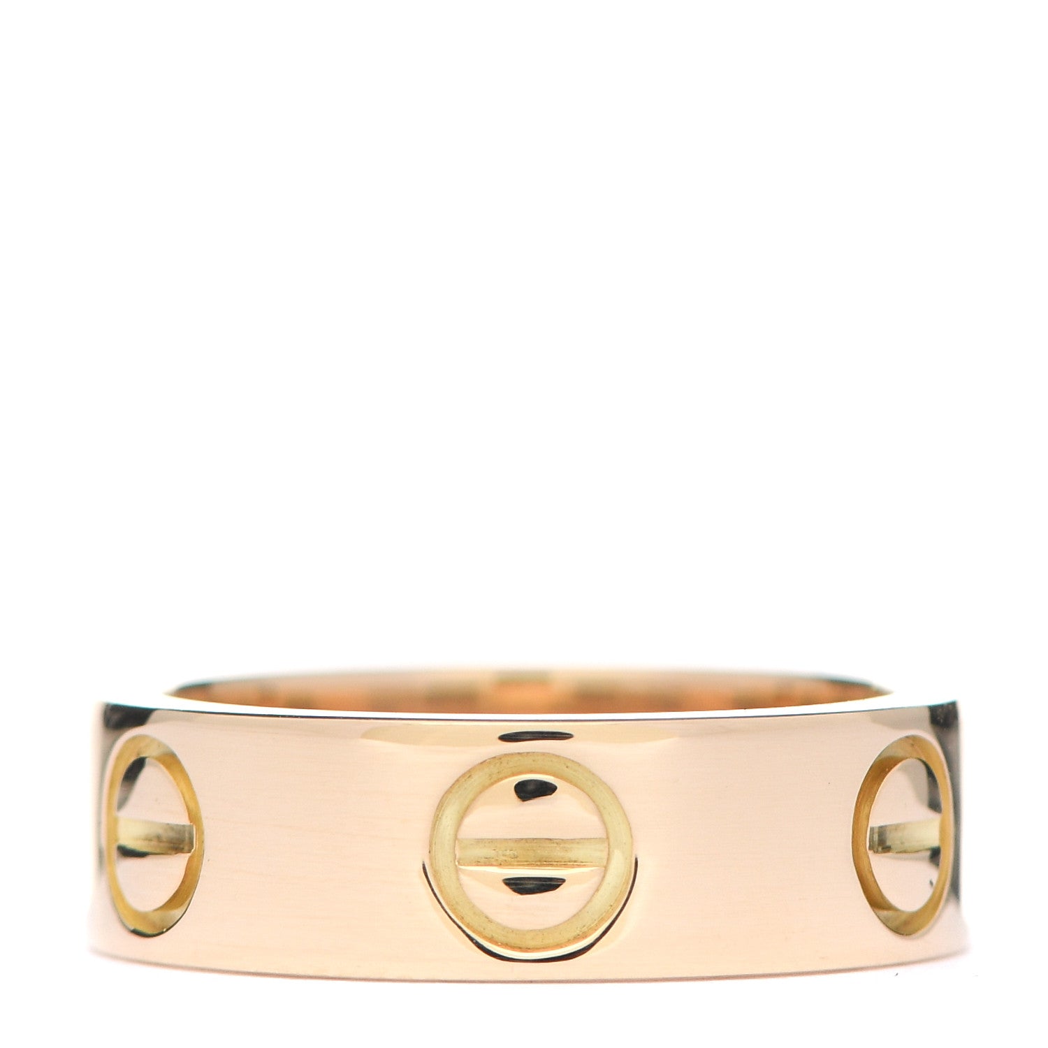 Cartier 18K Yellow Gold 5.5mm LOVE Ring 48 4.5 1 of 5