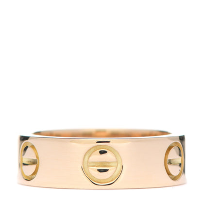 Cartier 18K Yellow Gold 5.5mm LOVE Ring 48 4.5 1 of 5