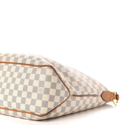 Louis Vuitton Damier Azur Delightful MM Pink 11 of 12