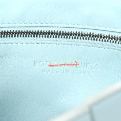 Bottega Veneta Lambskin Maxi Intrecciato Cassette Crossbody Bag Ice 6 of 11
