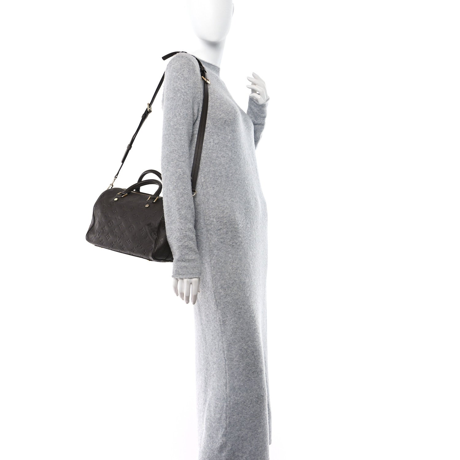 Louis Vuitton Empreinte Speedy Bandouliere 25 Terre 2 of 11