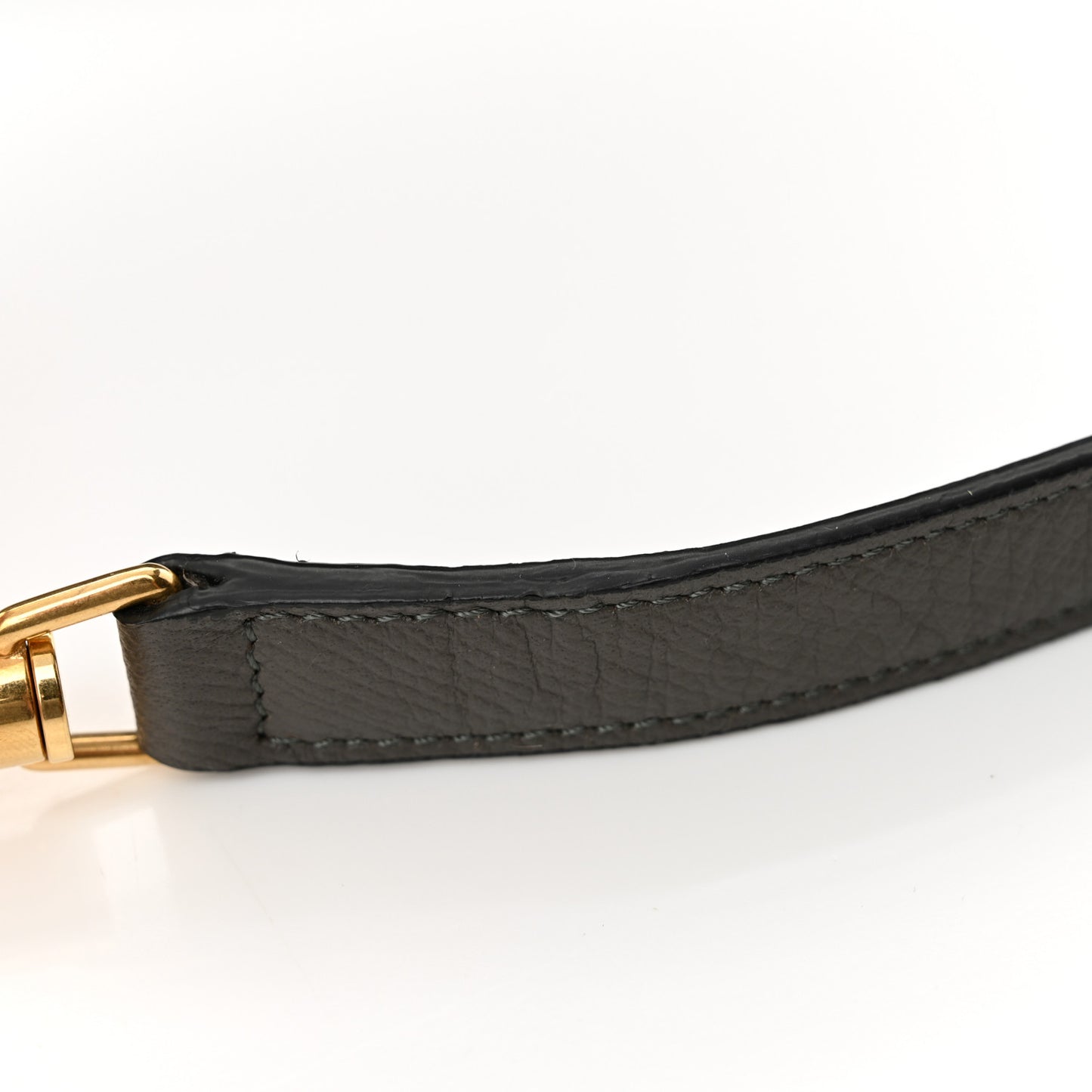 Grained Calfskin Mini Belt Bag Grey