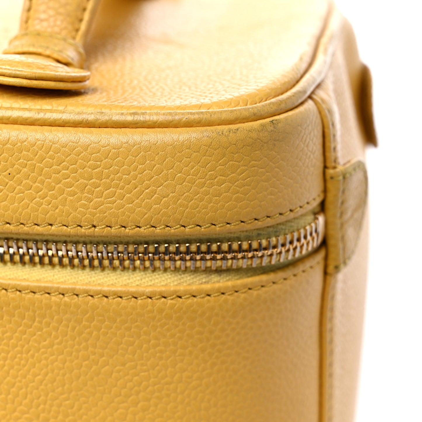 Caviar Vanity Cosmetic Case Yellow