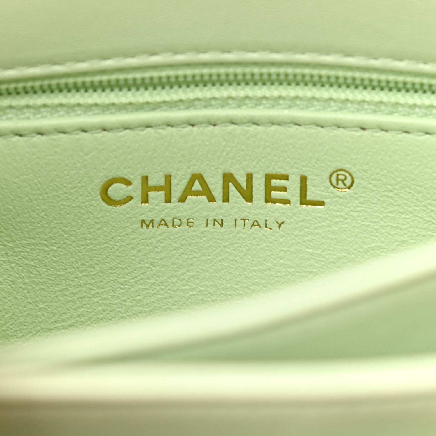 Chanel Lambskin Quilted Small Trendy CC Flap Dual Handle Bag Sea Green 6 of 12