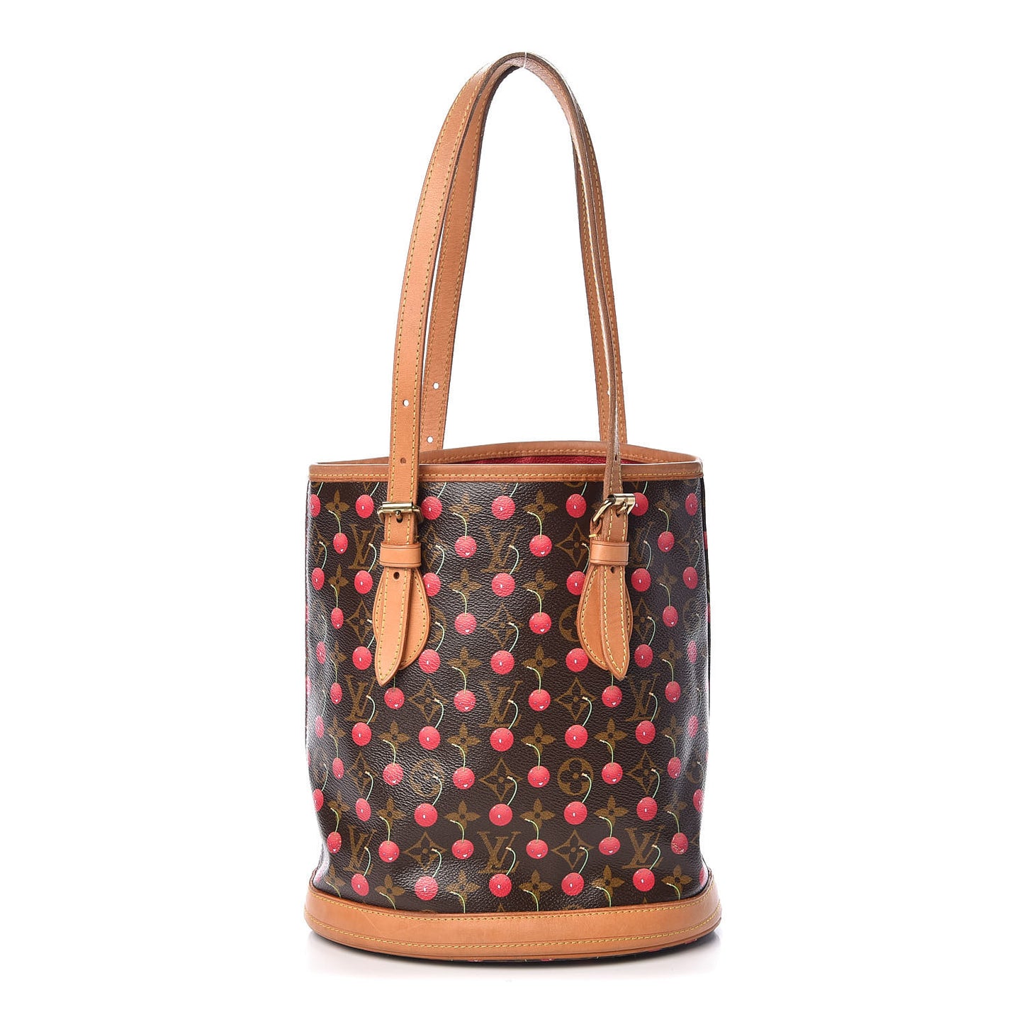 Monogram Cerises Bucket Bag