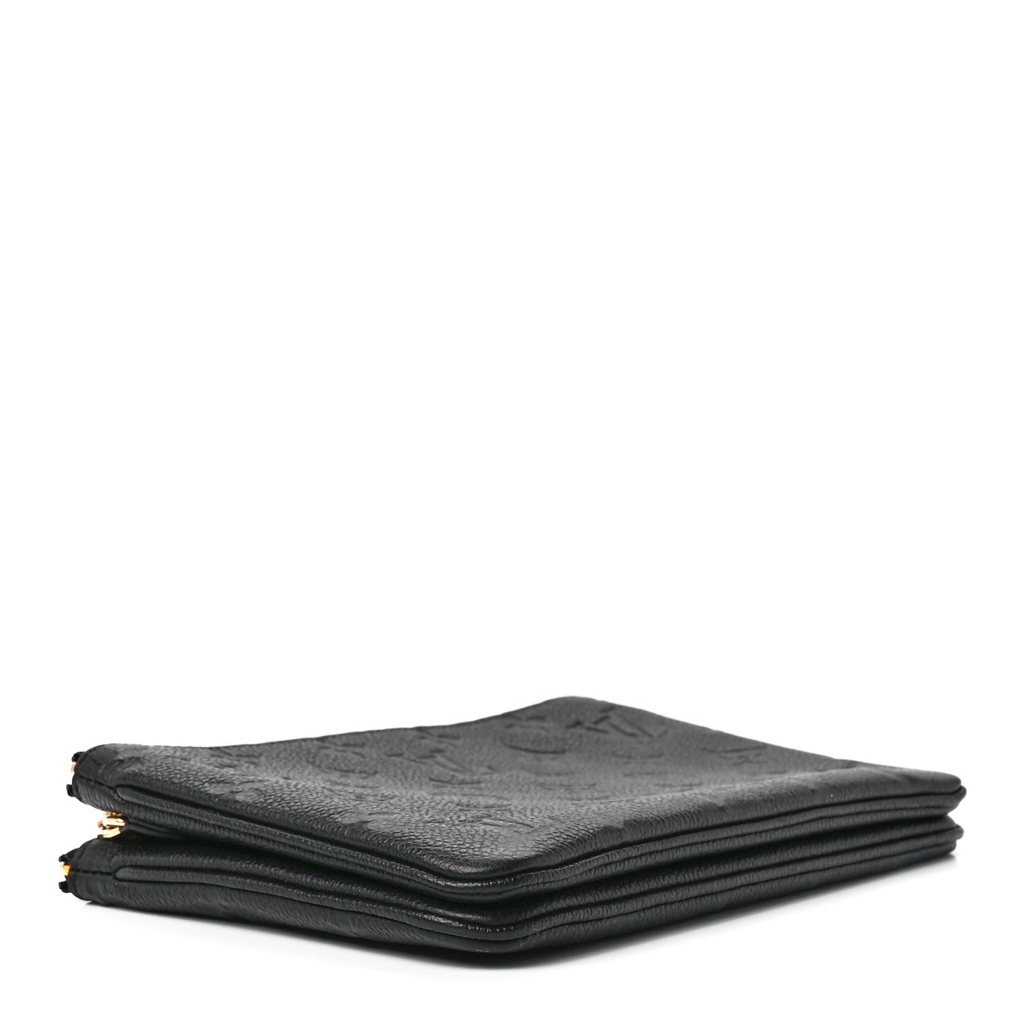 Louis Vuitton Empreinte Double Zip Pochette Black 4 of 11