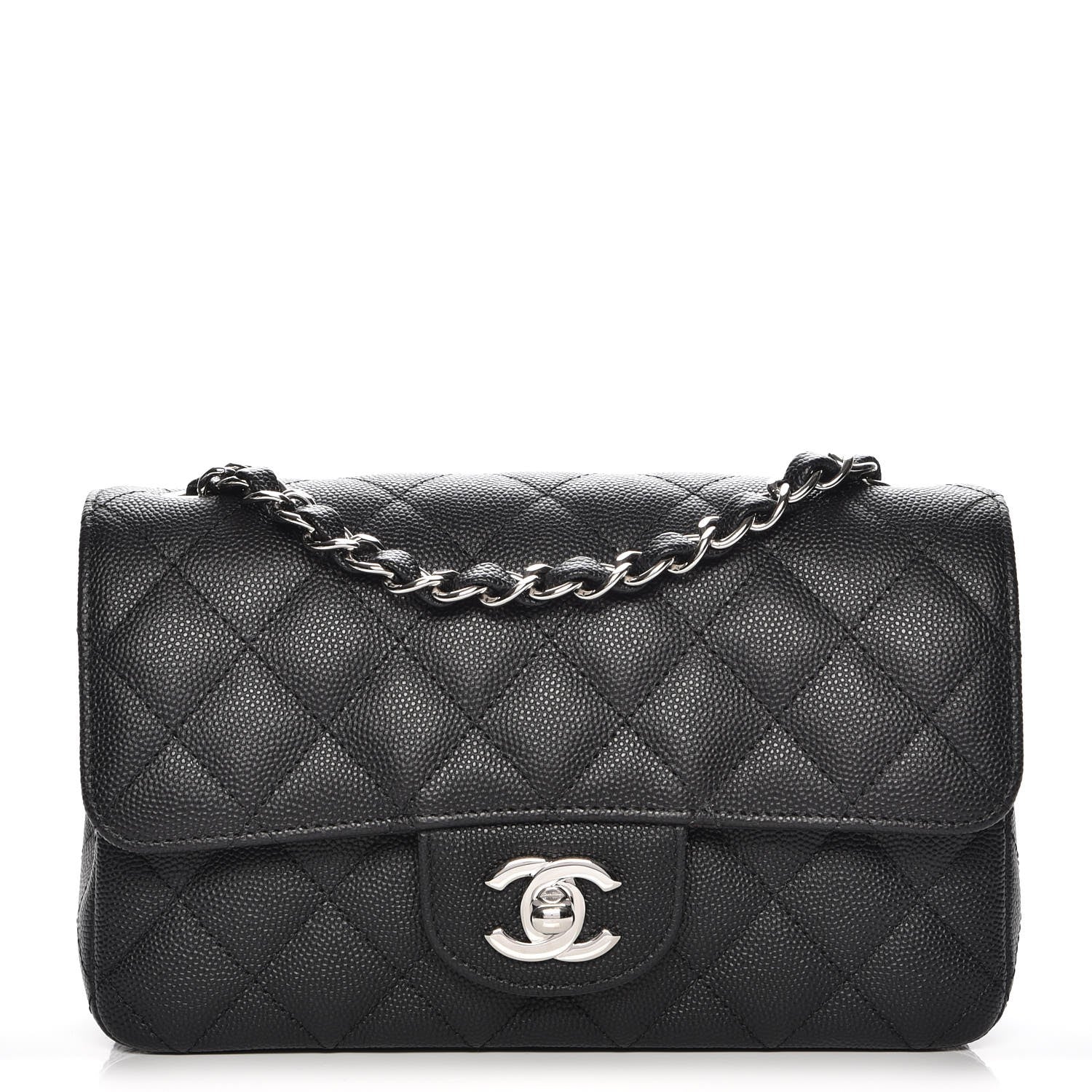 Chanel Caviar Quilted Mini Rectangular Flap Black 1 of 7