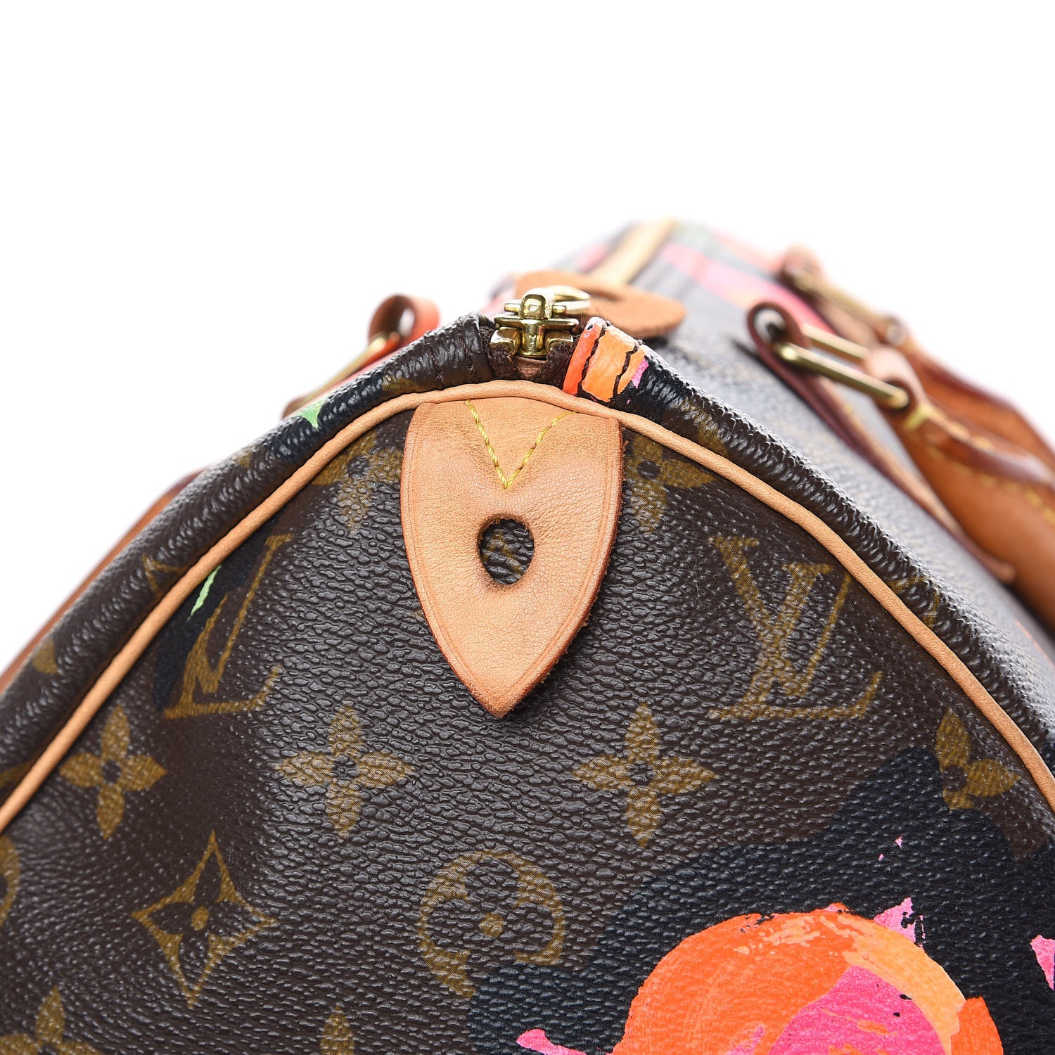 Louis Vuitton Monogram Roses Speedy 30 15 of 16