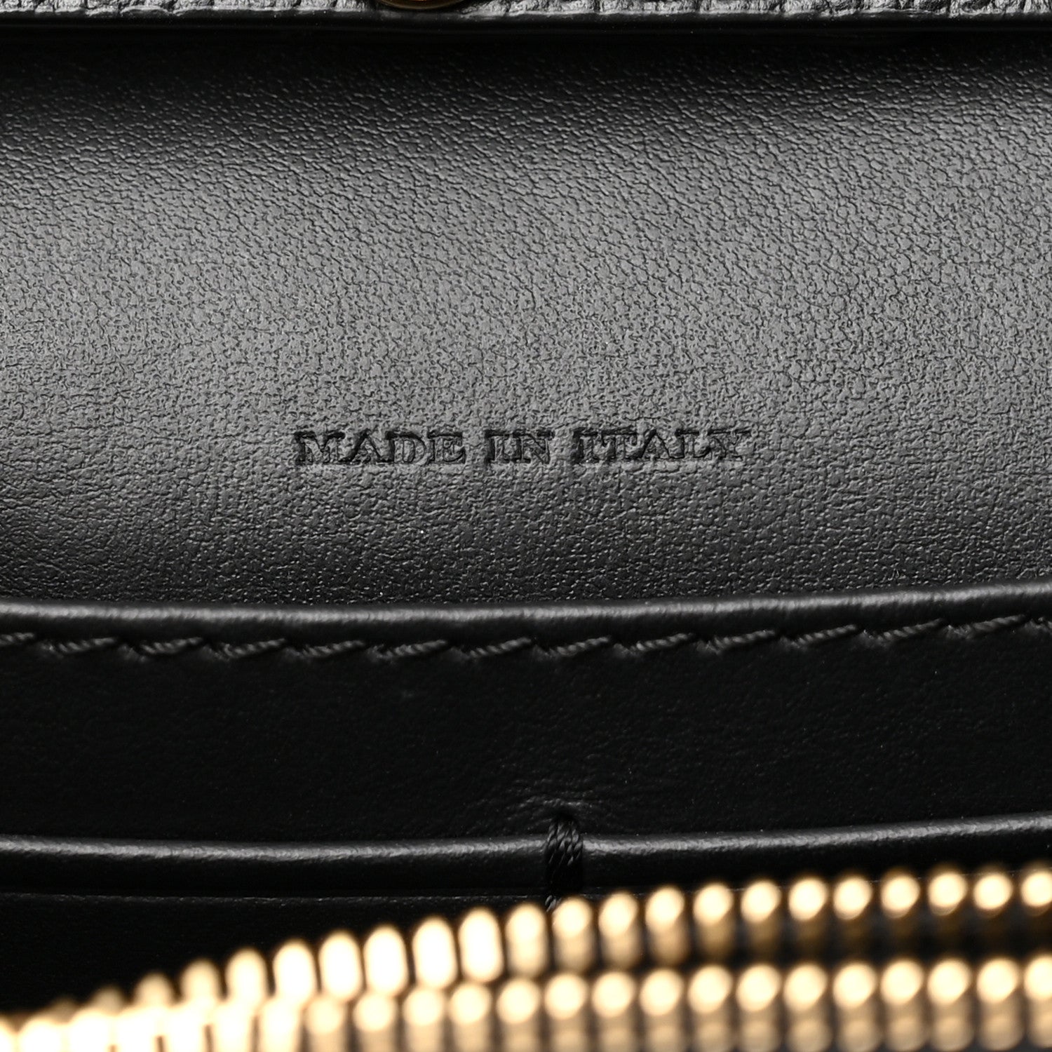 Burberry Grained Calfskin House Check Tartan Mix Hampshire Wallet On Chain Black 7 of 11