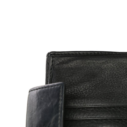 Gucci Calfskin Web Horsebit French Flap Wallet Black 13 of 21