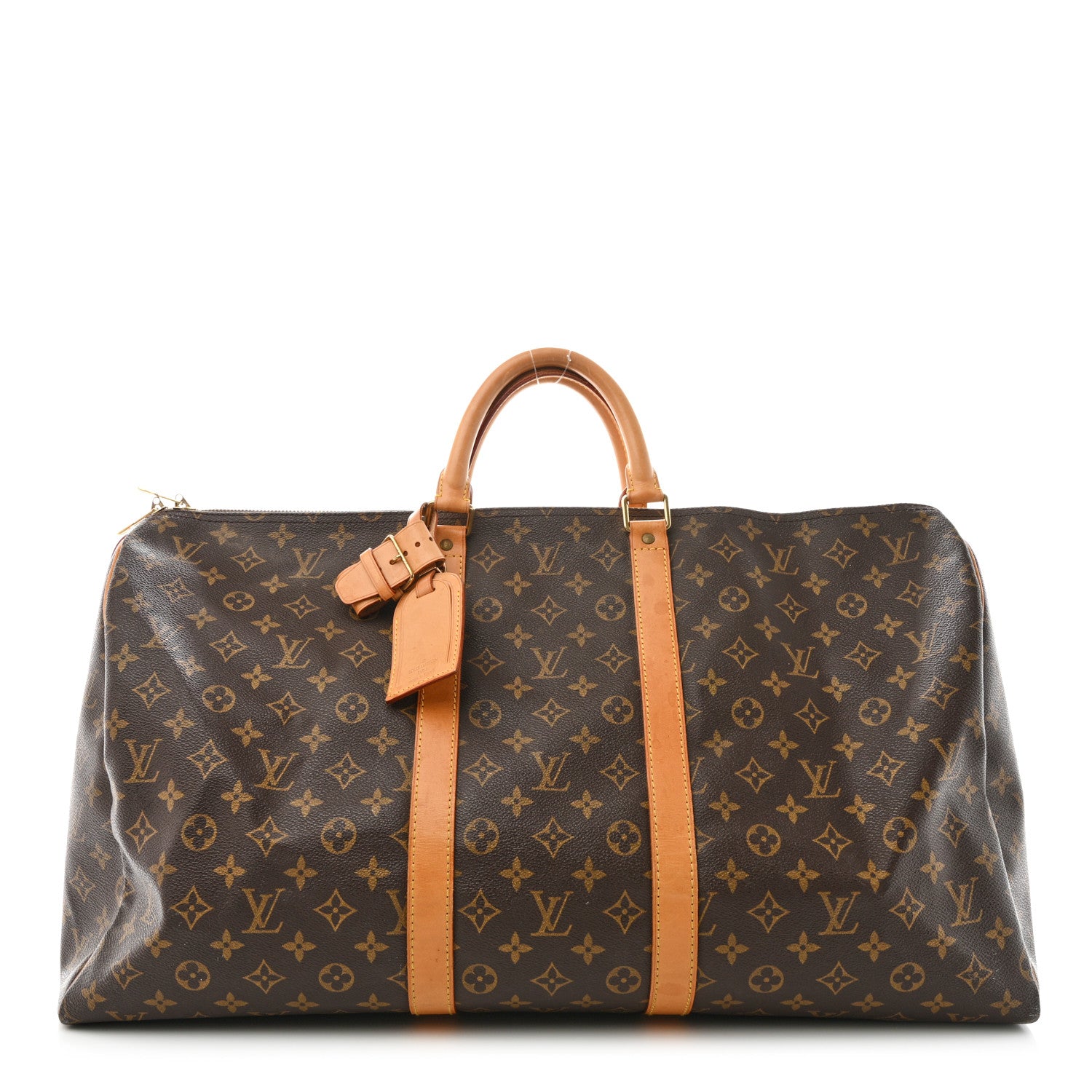 Louis Vuitton LOUIS VUITTON Monogram Keepall 55 1 of 12