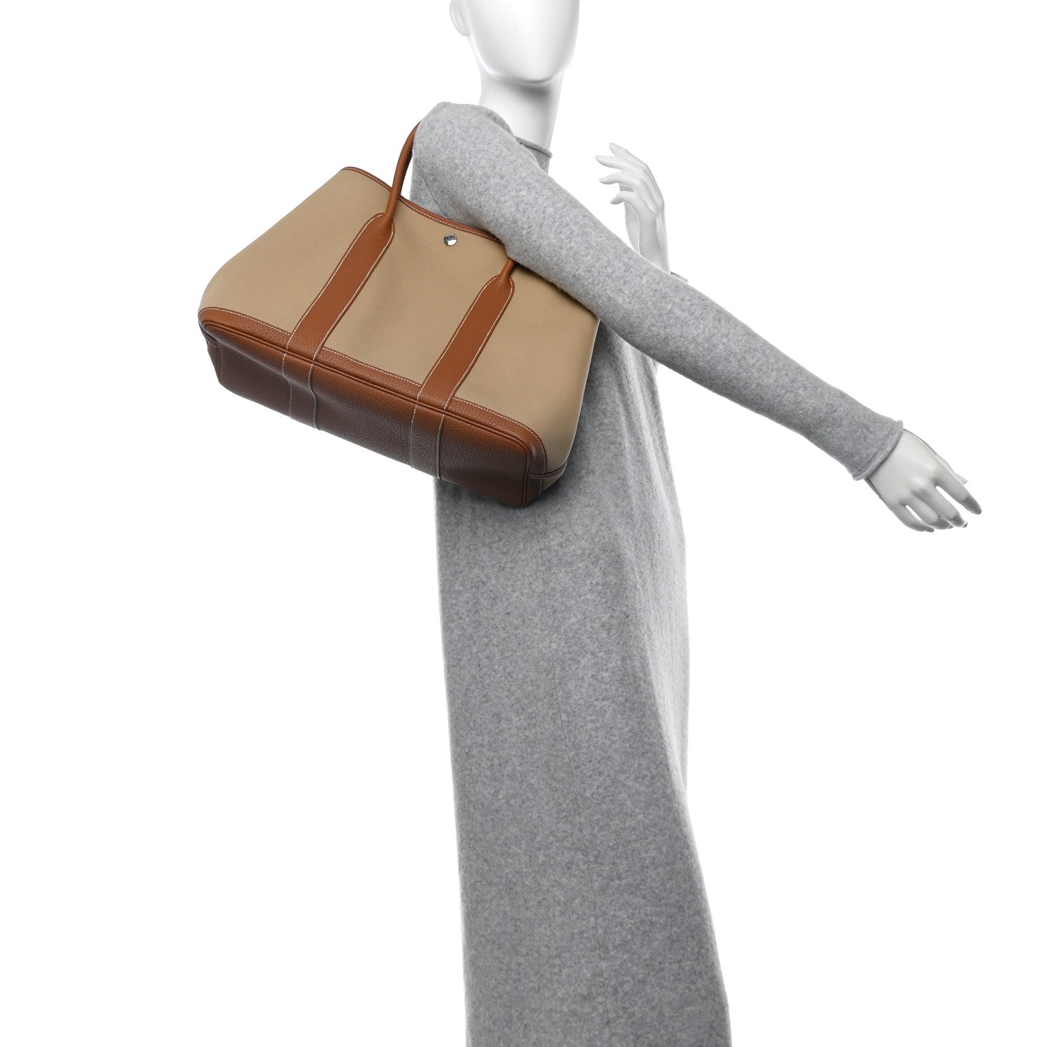 Hermes Toile Negonda Garden Party 30 TPM Trench Gold 2 of 11