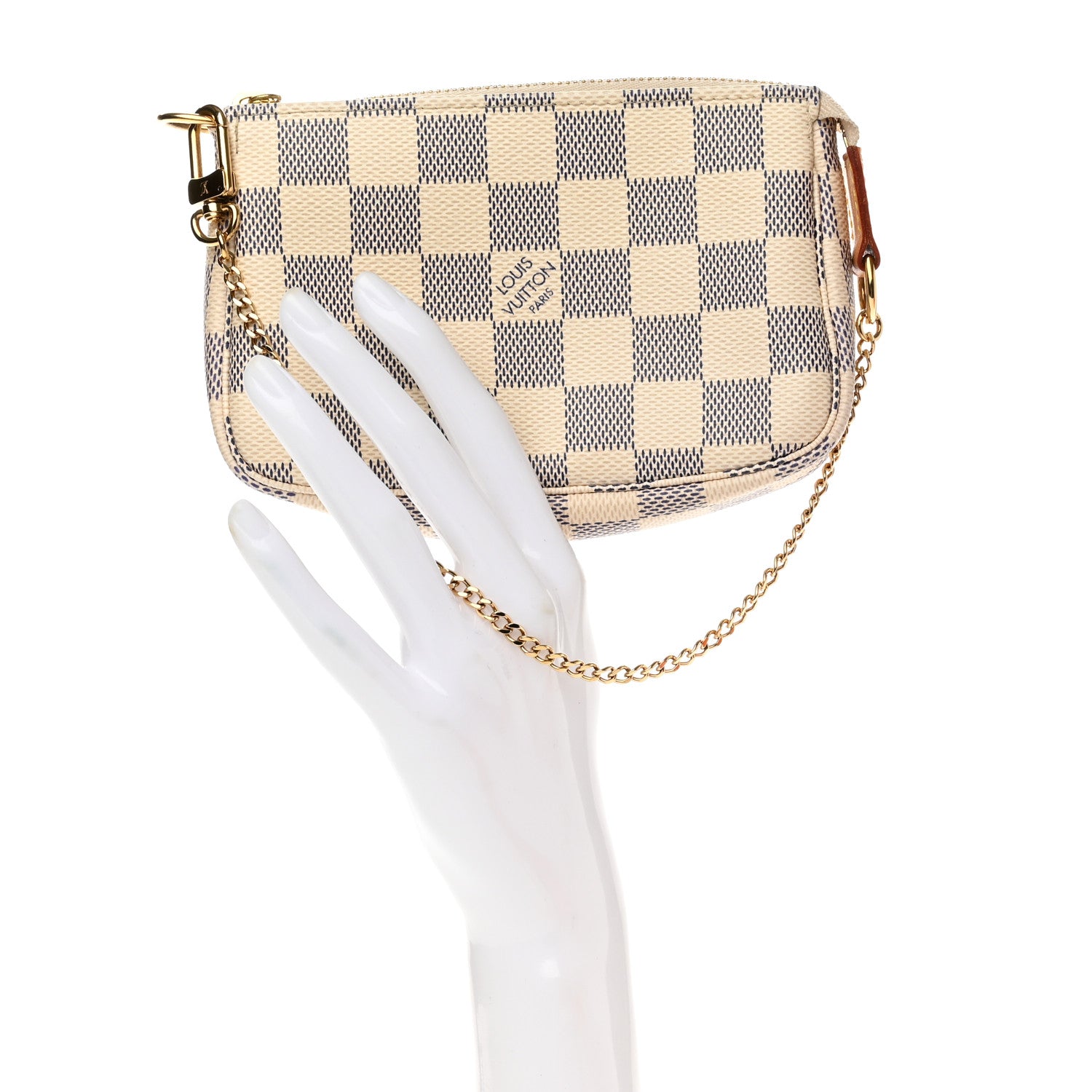 Louis Vuitton Damier Azur Mini Pochette Accessories 2 of 8