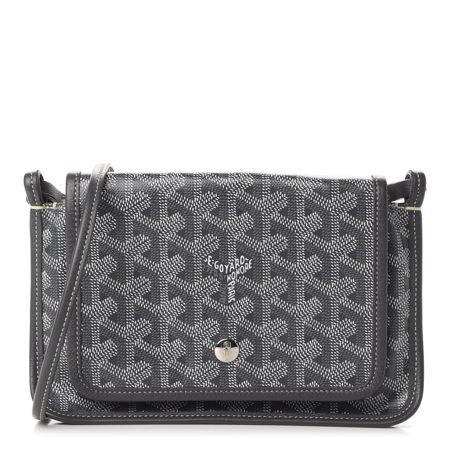 Goyard Goyardine Plumet Wallet Clutch Grey 1 of 9