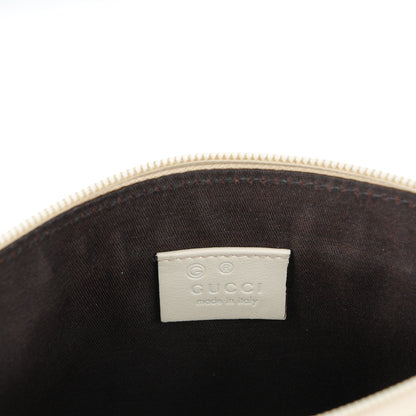 Gucci Guccissima Wristlet Off White 6 of 7