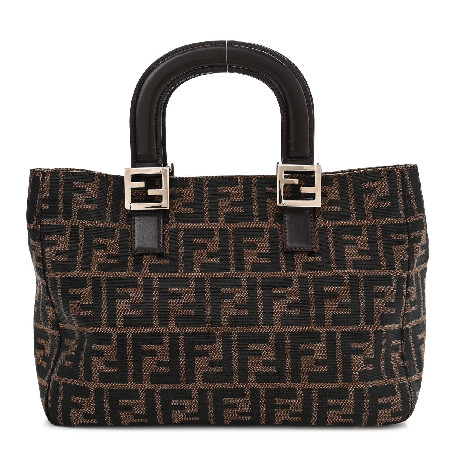 Fendi Zucca Small Holdall Tote Tobacco 1 of 12