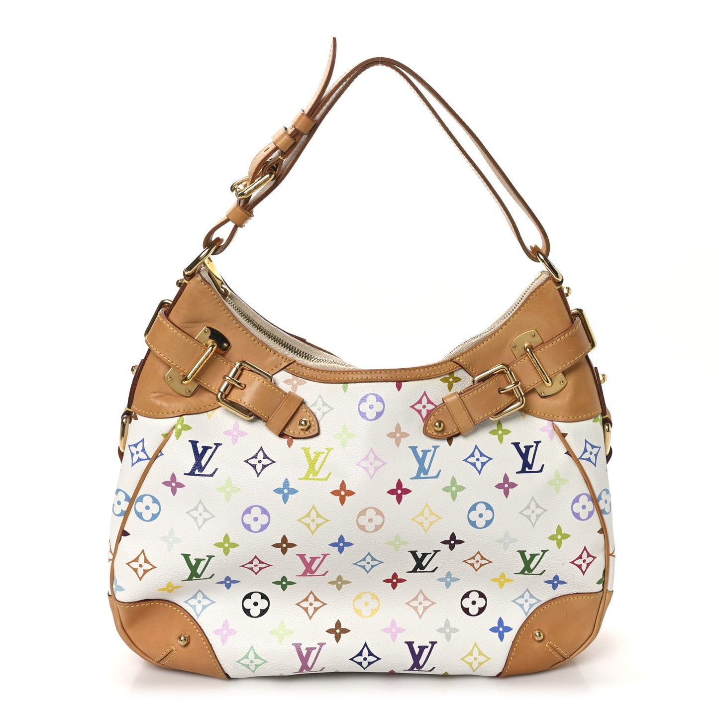 Monogram Multicolor Greta White