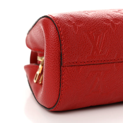 Louis Vuitton Empreinte Montaigne Nano Cherry 8 of 12
