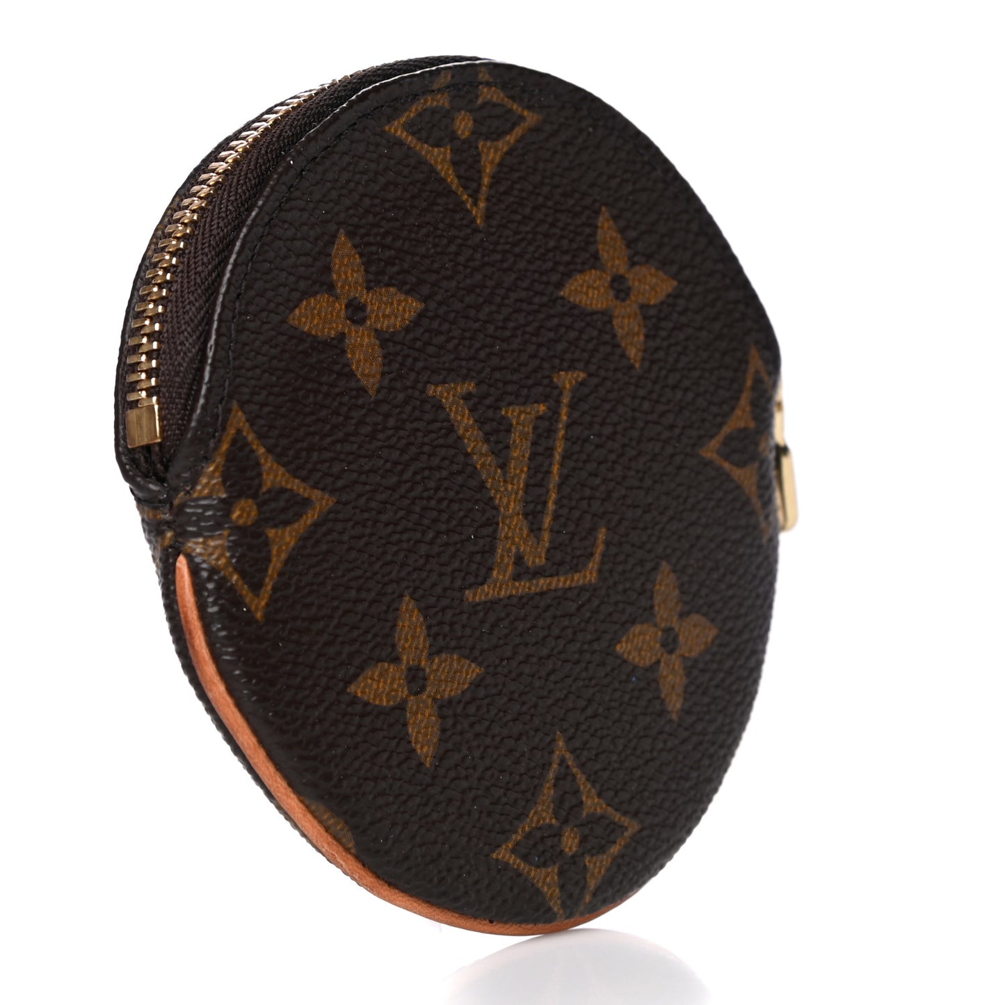 Monogram Round Coin Purse