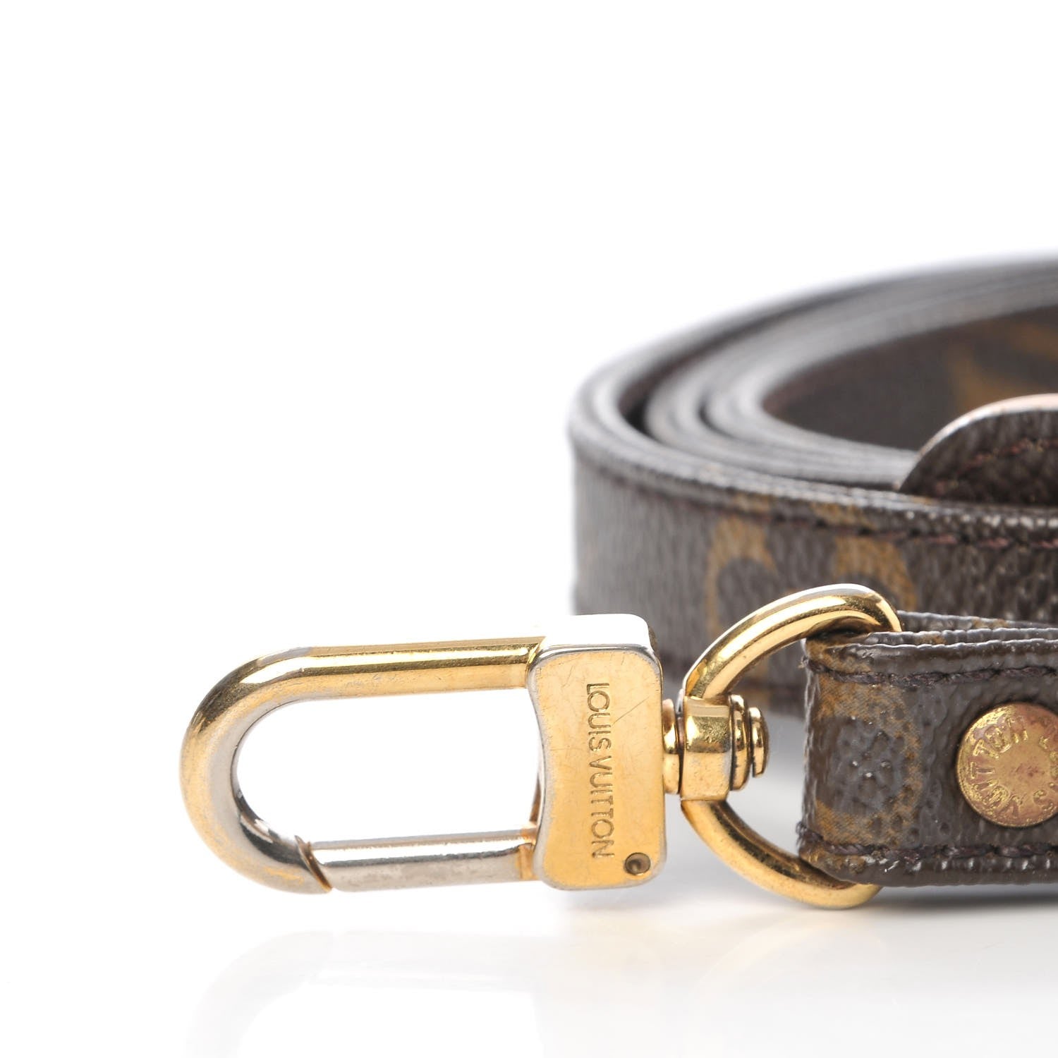 Louis Vuitton Monogram 16mm Adjustable Shoulder Strap 2 of 3