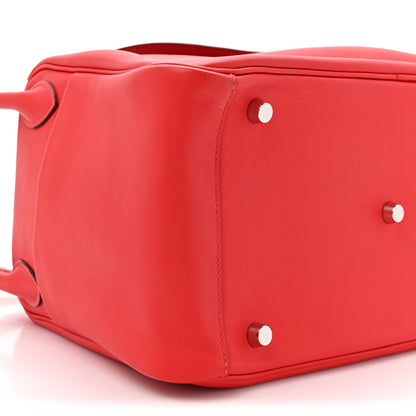 Hermes Swift Verso Lindy 30 Rouge De Coeur Rouge Piment 10 of 13