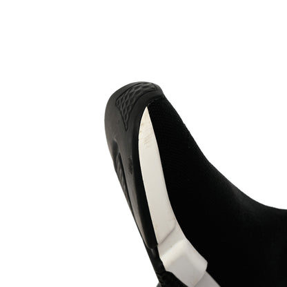 Balenciaga Neoprene Knit Speed Graffiti Sneakers 39 Black White 9 of 12