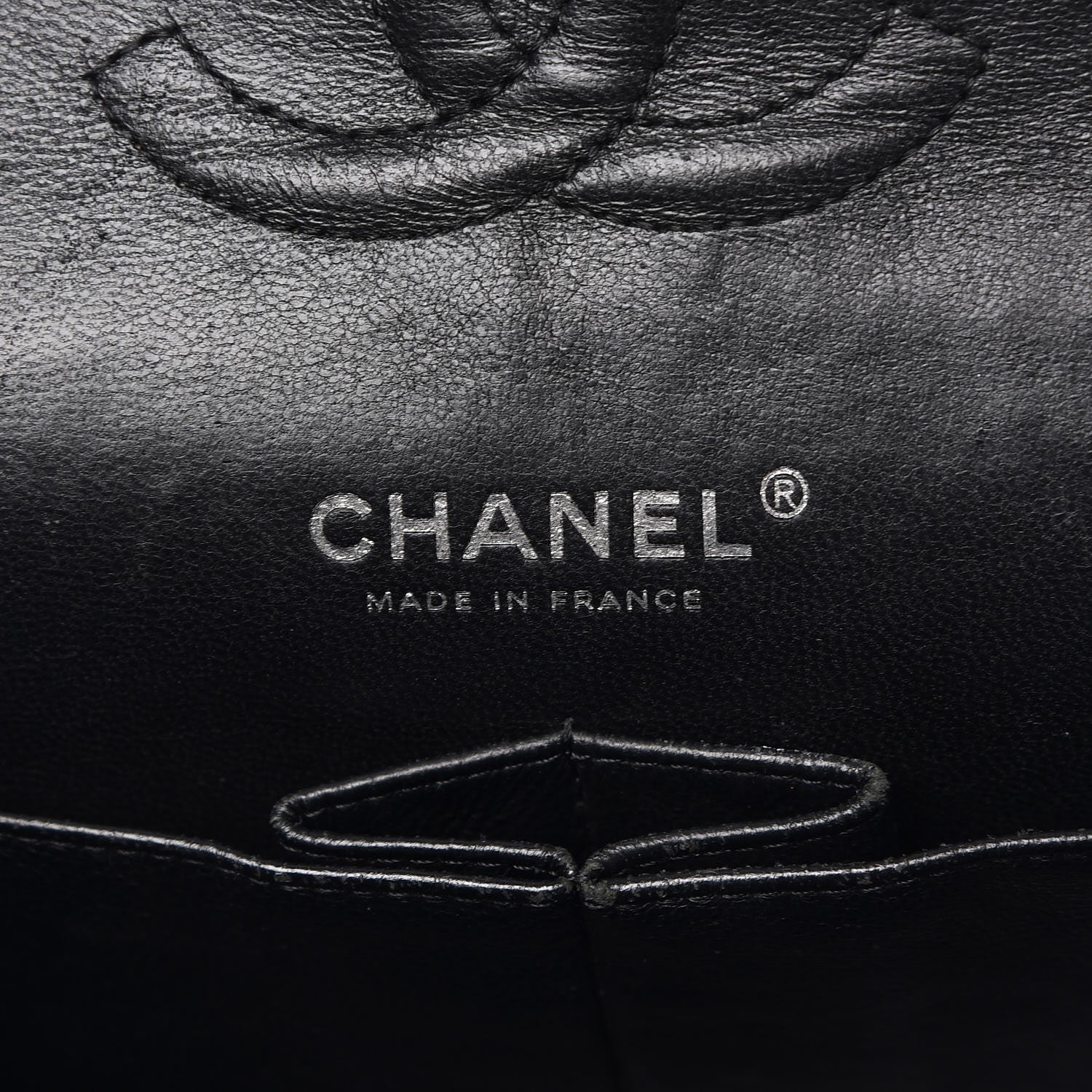 Chanel Caviar Quilted Medium Double Flap Black 7 of 10