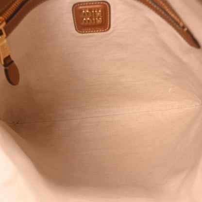 Miu Miu Nappa Ivy Bag Caramel 5 of 9