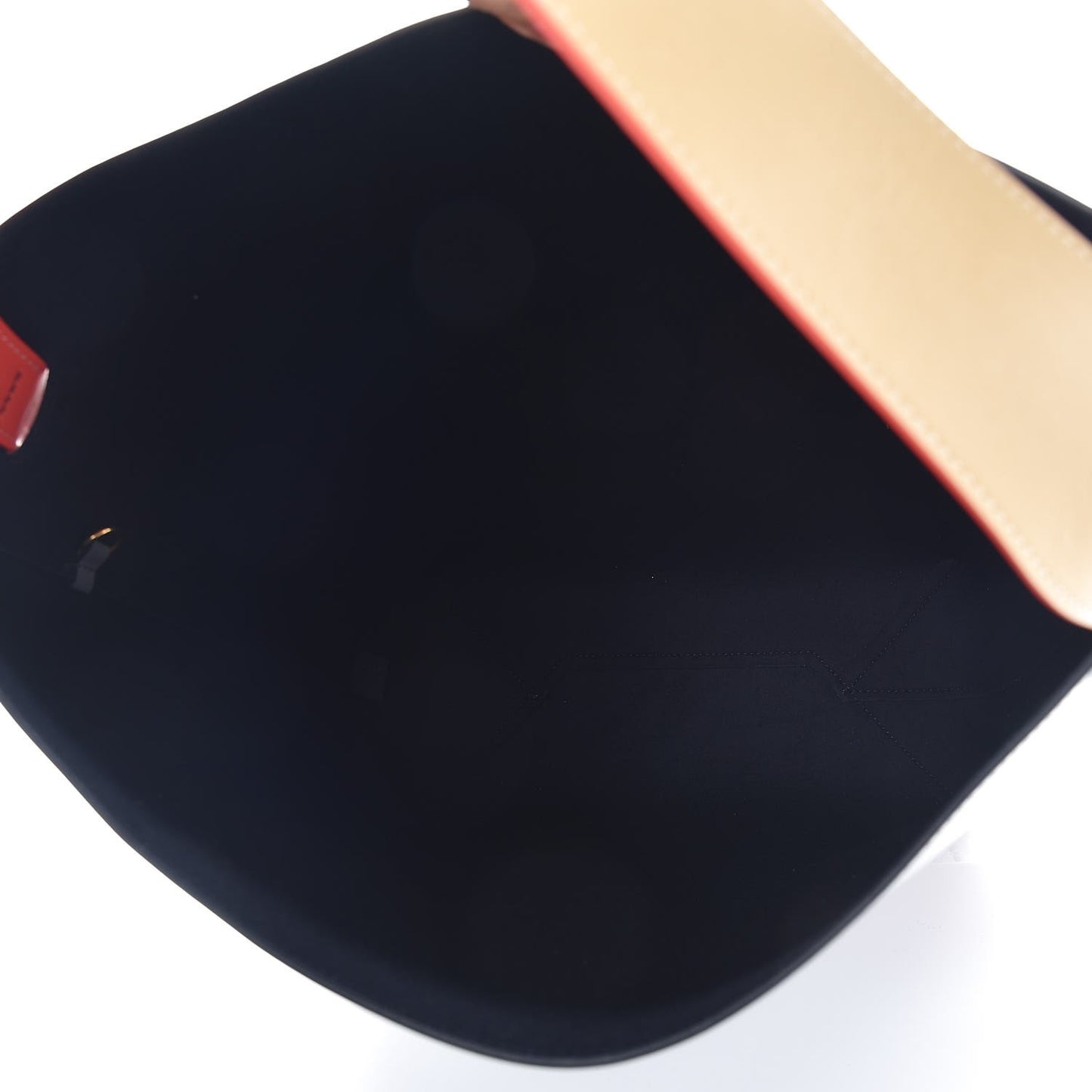 Shiny Smooth Calfskin Small Twisted Cabas Kohl Cloud