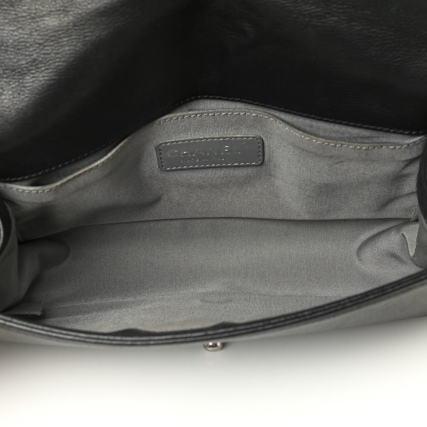 Chanel Calfskin Quilted Medium Boy Flap Black 5 of 9