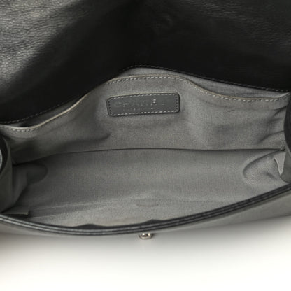 Chanel Calfskin Quilted Medium Boy Flap Black 5 of 9