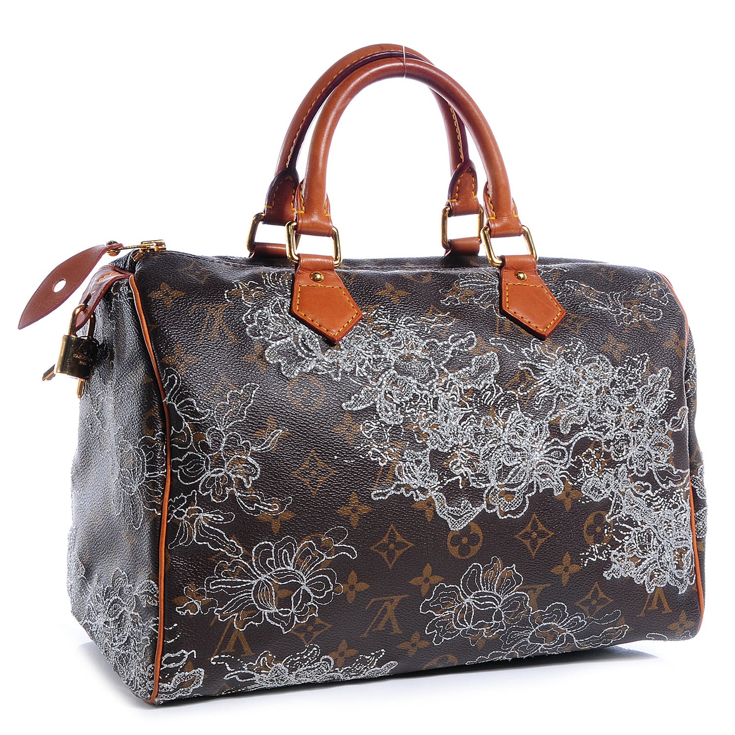 Monogram Dentelle Speedy 30 Silver