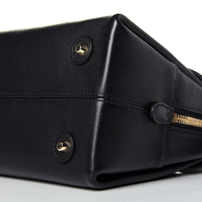 Christian Dior Calfskin Top Handle Flap Black 9 of 9