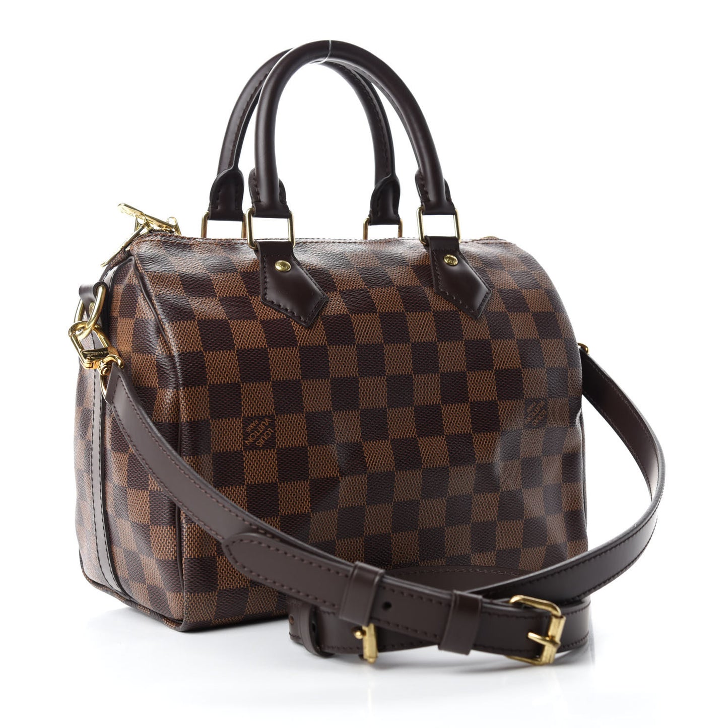 Damier Ebene Speedy Bandouliere 25