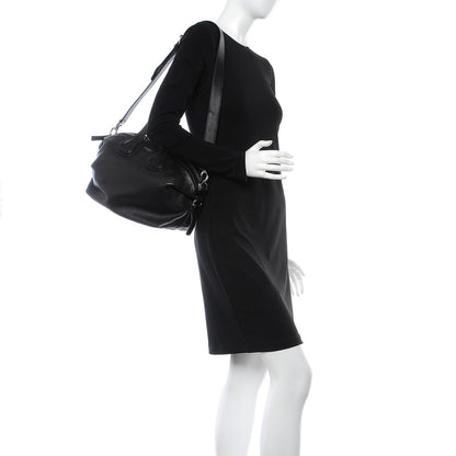 Givenchy Pebbled Calfskin Small Nightingale Black 2 of 8