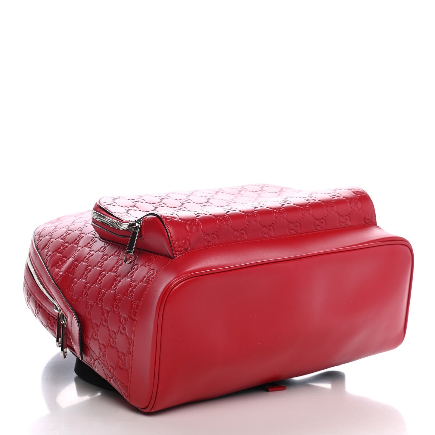 Guccissima Signature Day Backpack Hibiscus Red