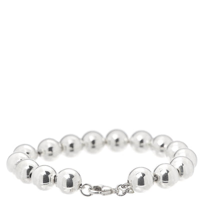Tiffany Sterling Silver 10mm HardWear Ball Bracelet 3 of 7
