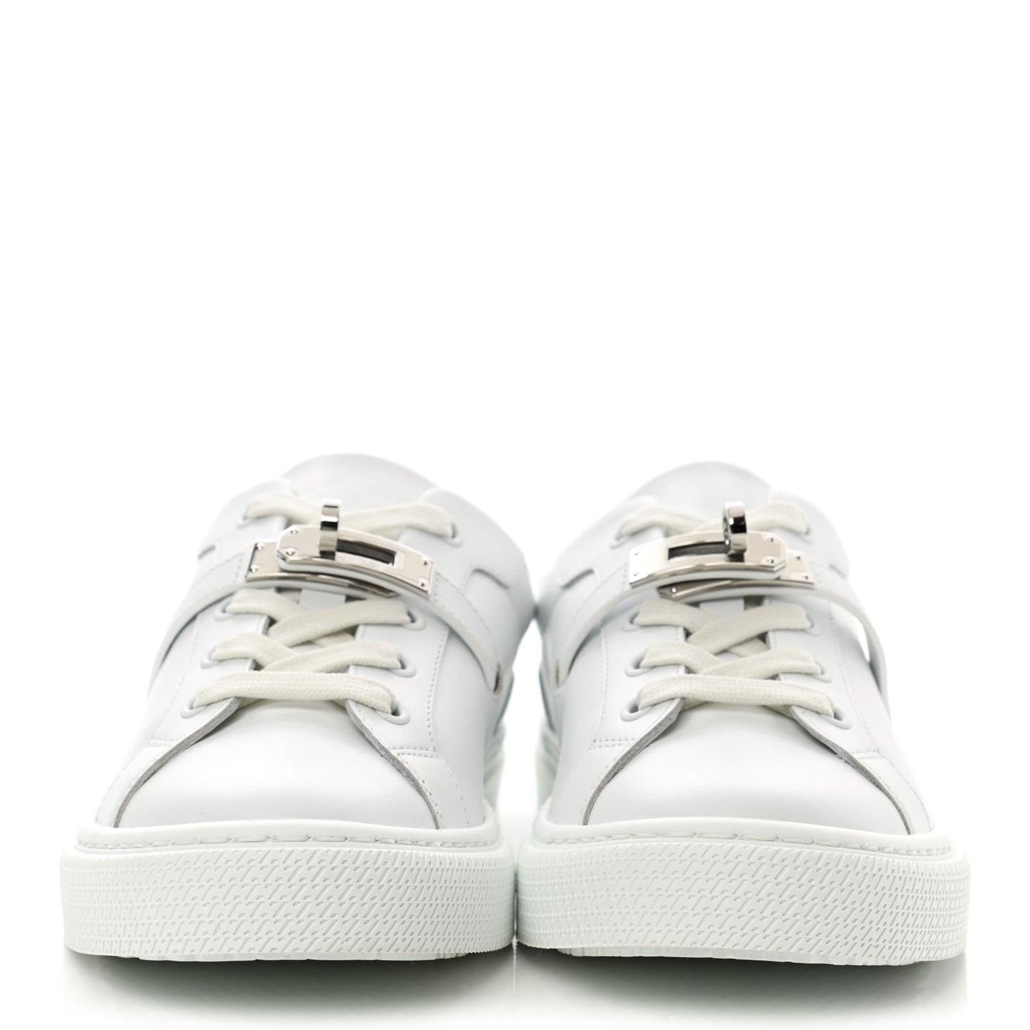 Calfskin Day Sneakers 36 White