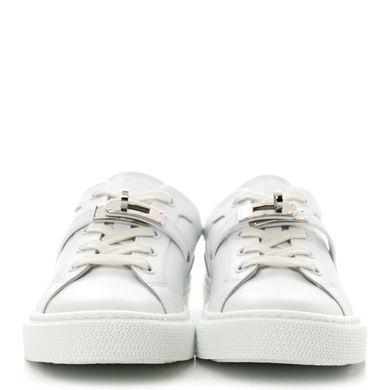 Hermes Calfskin Day Sneakers 36 White 2 of 10