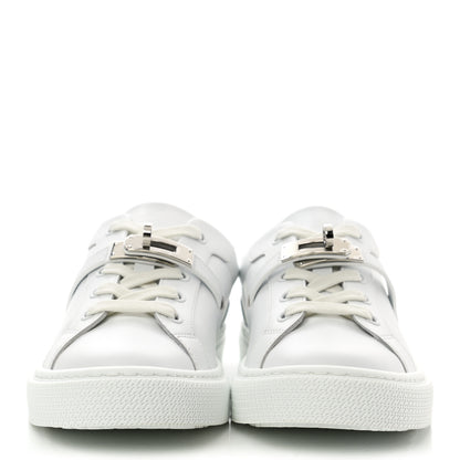 Hermes Calfskin Day Sneakers 36 White 2 of 10