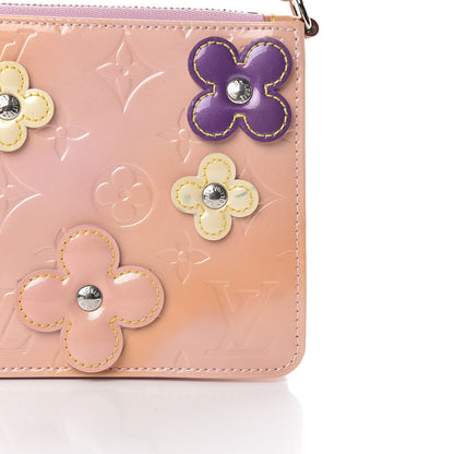Louis Vuitton Vernis Lexington Fleurs Pochette Pink 11 of 11